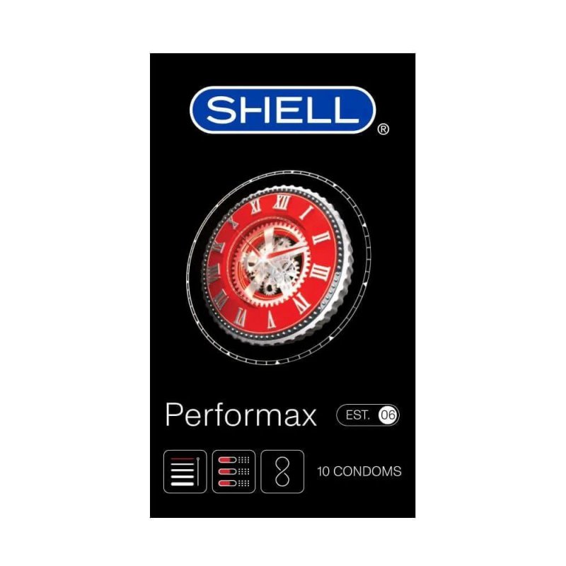 Bao cao su Shell Performax 6 in 1 Hộp 10 cái Kéo dài yêu