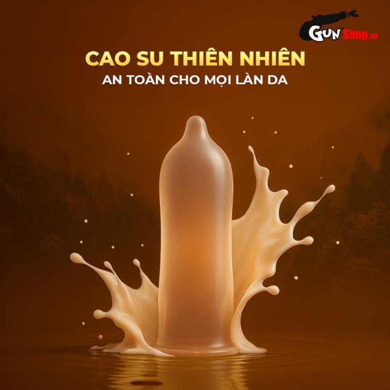 Bao cao su Shell Sensitive Prolong siêu mỏng kéo dài thời gian hộp 10 cái