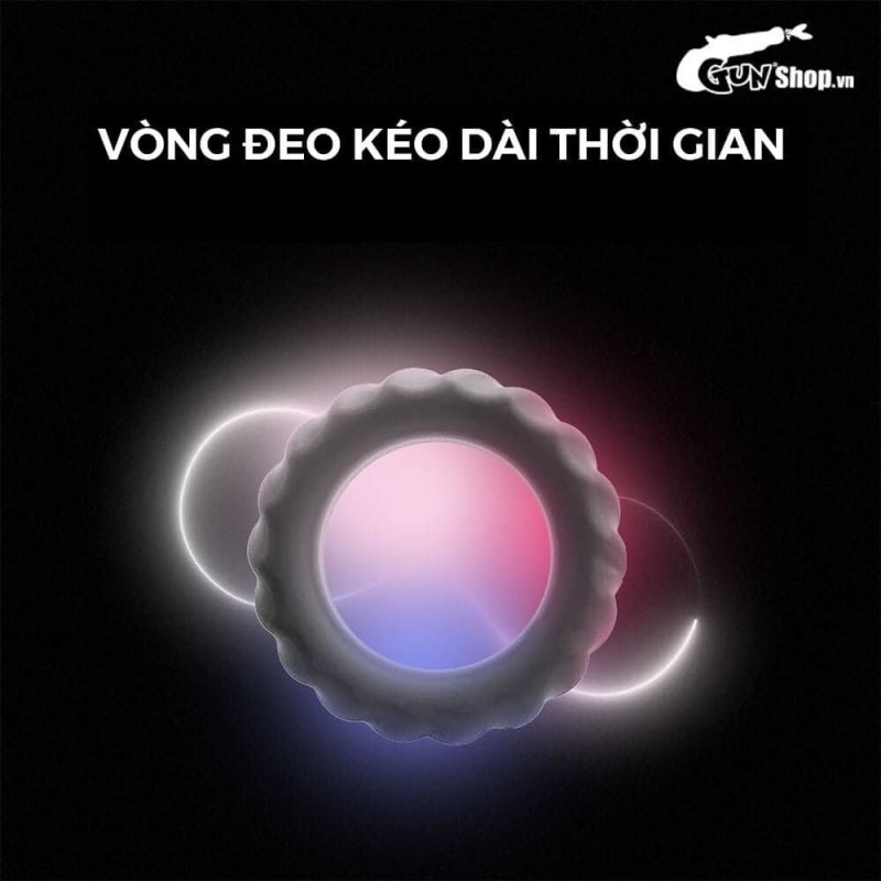 Bao cao su Shell Play Ring 6 tính năng hộp 10 cái tặng vòng kéo dài
