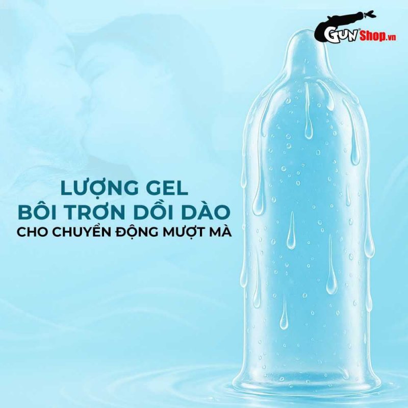 Bao cao su Durex Love siêu mỏng hương vani hộp 10 cái giá tốt