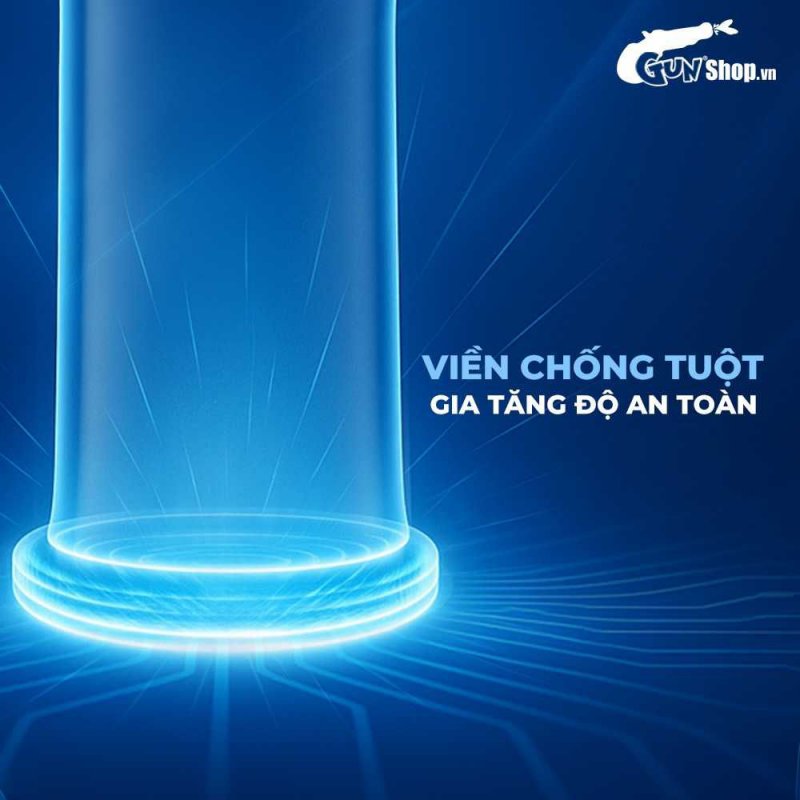 Bao cao su Durex Jeans mỏng siêu gel bôi trơn - Hộp 12 cái tiện lợi