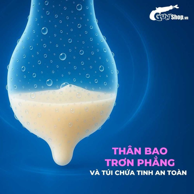 Bao cao su Durex Close Fit 49mm ôm vừa hộp 12 chiếc siêu mỏng