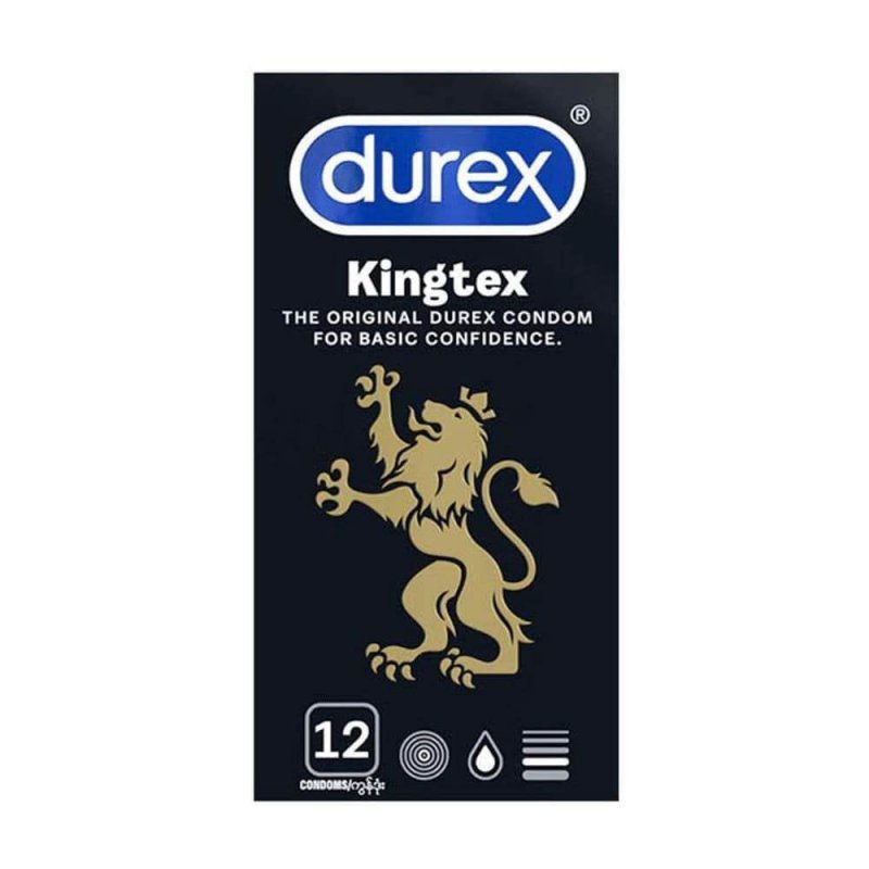Bao cao su Durex Kingtex 49mm ôm sát Hộp 12 bao an toàn mượt