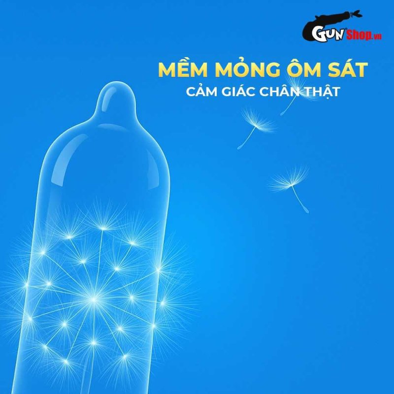 Bao cao su Durex Classic mềm mỏng an toàn hộp 12 cái mua ngay