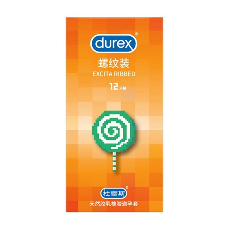 Bao cao su Durex Excita Gân Nổi Hộp 12 Chất Lượng Kích Thích