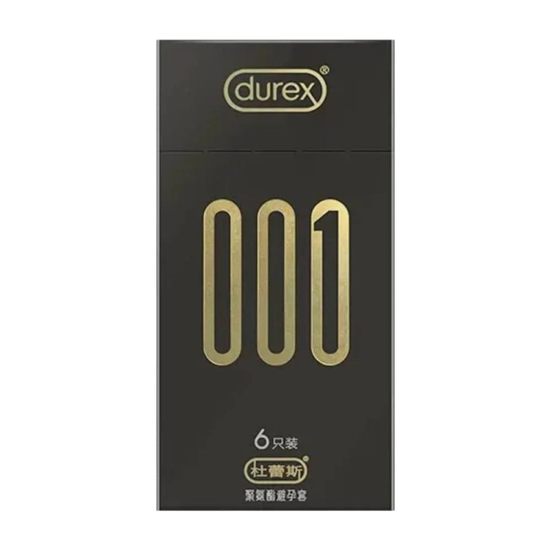 Bao cao su Durex 001 siêu mỏng 54mm an toàn thăng hoa hộp 6