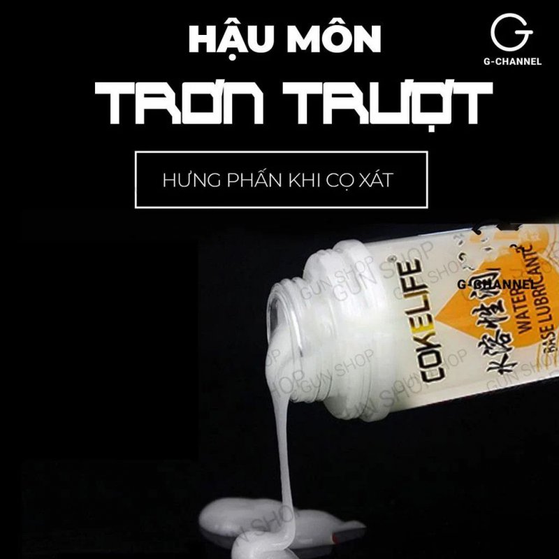 Gel bôi trơn Cokelife 300ml tăng khoái cảm an toàn dễ dùng