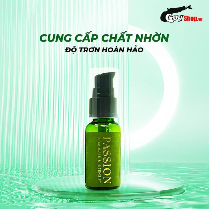 Gel bôi trơn nữ Passion 30ml tăng khoái cảm dịu nhẹ an toàn