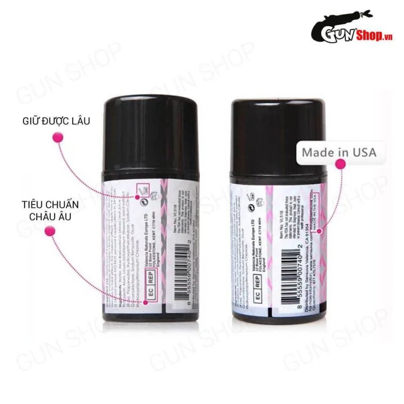 Gel se khít âm đạo Sensuva Vivify 50ml tăng khoái cảm nữ