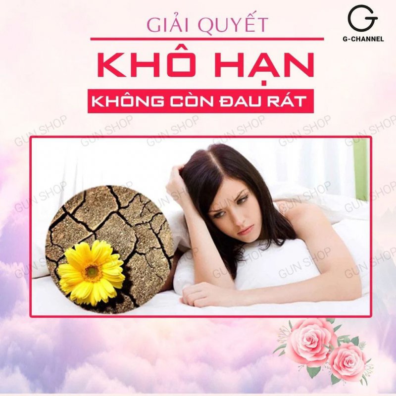 Gel bôi trơn hương hoa hồng Cokelife hồng 100ml kích thích