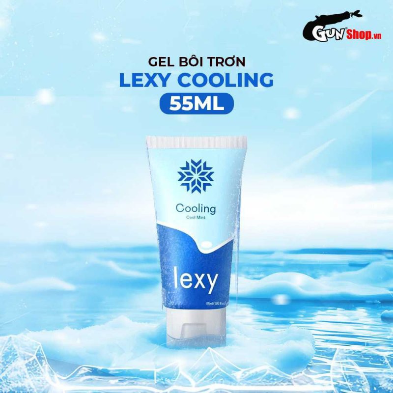 Gel bôi trơn Lexy bạc hà mát lạnh 55ml tăng khoái cảm