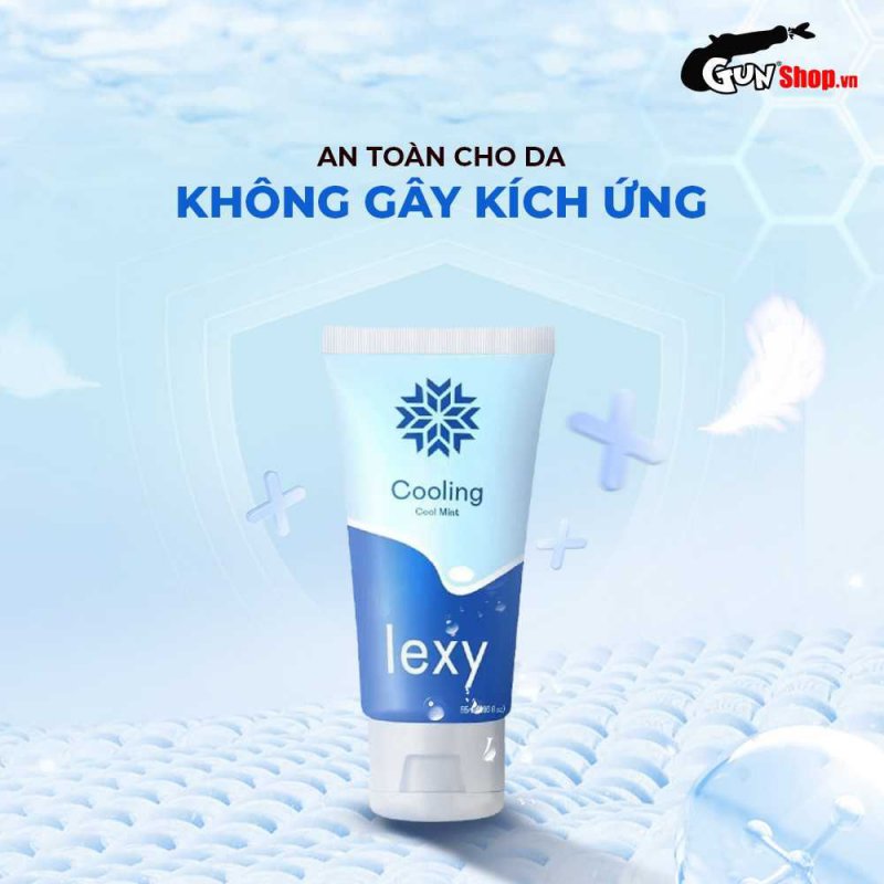 Gel bôi trơn Lexy bạc hà mát lạnh 55ml tăng khoái cảm