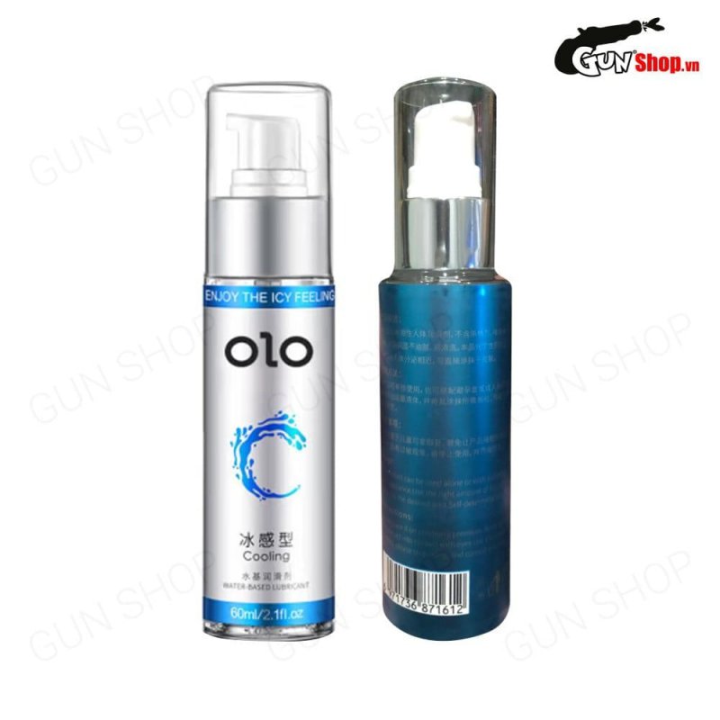 Gel bôi trơn OLO Cooling 60ml mát lạnh, tăng khoái cảm, an toàn