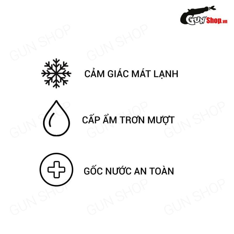 Gel bôi trơn OLO Cooling 60ml mát lạnh, tăng khoái cảm, an toàn