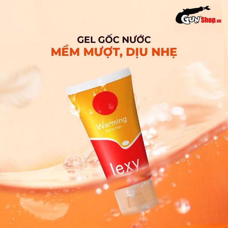Gel bôi trơn ấm nóng - Lexy Warming - Chai 55ml