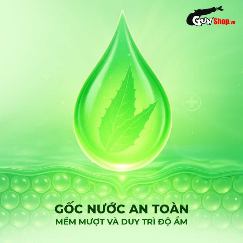 Gel bôi trơn lô hội Shell Aloe Vera 100ml dưỡng ẩm mềm mượt