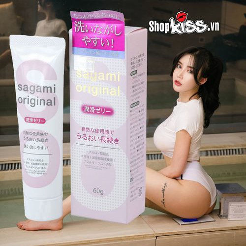 Gel bôi trơn Sagami Original Nhật Bản, an toàn, mượt mà