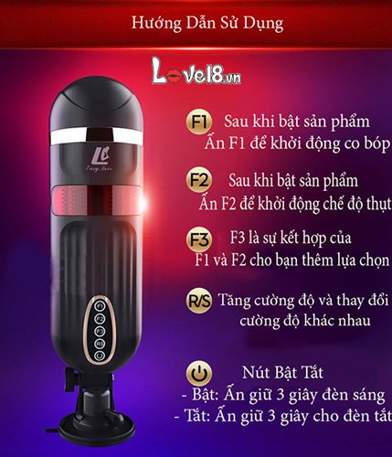 Mua Âm Đạo Giả Tự Động FreeLander Cao Cấp Rung Thụt Co Bóp Cực Mạnh Nhật Bản hàng xách tay