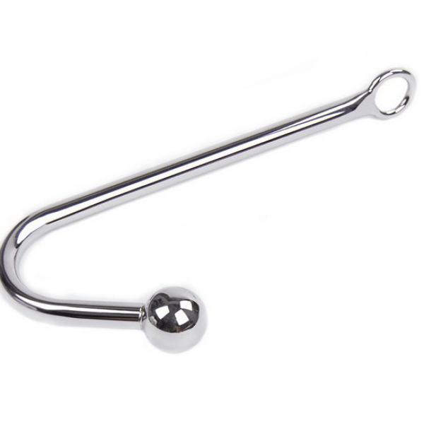 Đồ chơi bạo dâm móc inox kích thích hậu môn