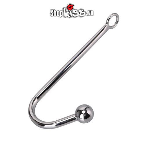 Đồ chơi bạo dâm móc inox cao cấp kích thích hậu môn an toàn