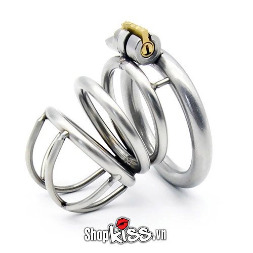 Khóa dương vật siêu ngắn inox không gỉ 304