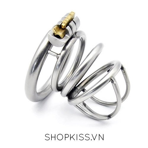 Khóa dương vật siêu ngắn inox không gỉ 304