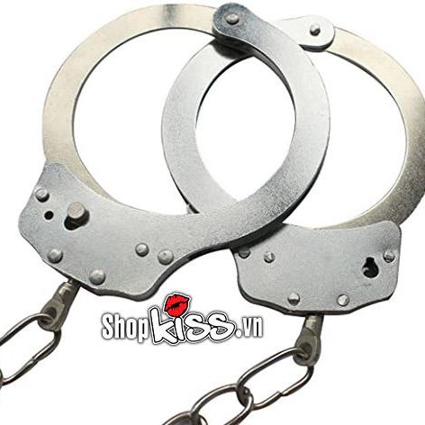 Đồ chơi bạo dâm còng số 8 thép không gỉ cao cấp an toàn