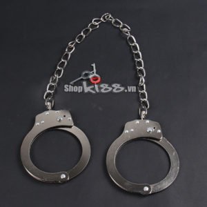Đồ chơi bạo dâm còng số 8 thép không gỉ cao cấp an toàn