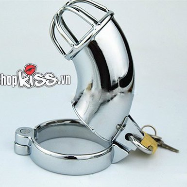 Khóa dương vật kim loại thép không gỉ