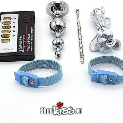 Bộ xung điện massage hậu môn niệu đạo kim loại chất lượng cao giá tốt