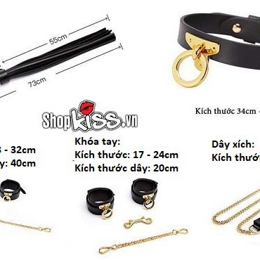 Đồ chơi bạo dâm da cao cấp kích thích đam mê giới hạn