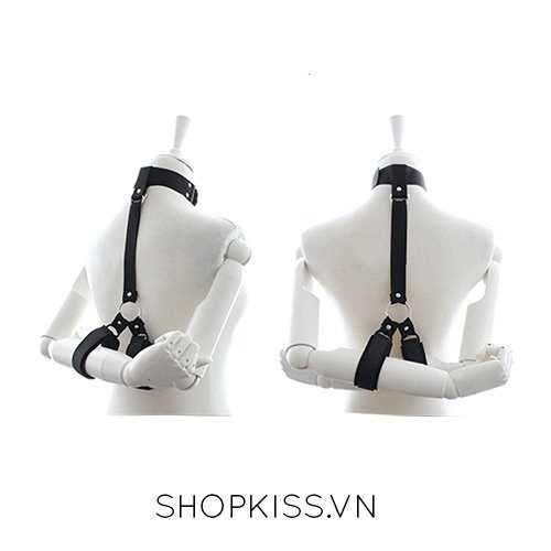 Còng tay cổ bạo dâm BZ13D kích thích đam mê, phong cách BDSM