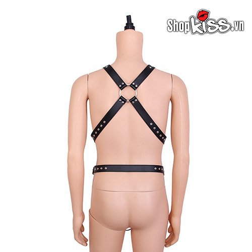 Đai thắt toàn thân da BZ19 - Dụng cụ bạo dâm quyến rũ