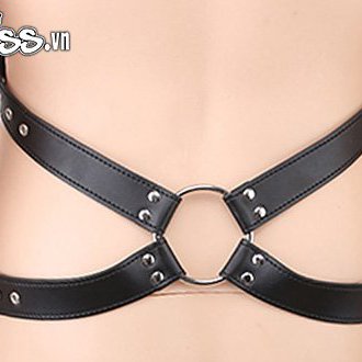 Đai thắt toàn thân da BZ19 - Dụng cụ bạo dâm quyến rũ