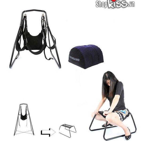 Bộ ghế treo xích đu tình yêu Acacia 3 in 1 cho nữ tự sướng