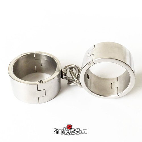 Còng chân thép không gỉ BDSM bạo dâm cao cấp kích thích cảm xúc