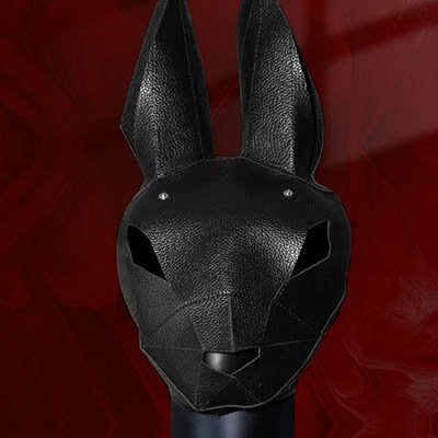 Đột phá phong cách với mặt nạ cosplay thỏ đen độc đáo siêu ngầu