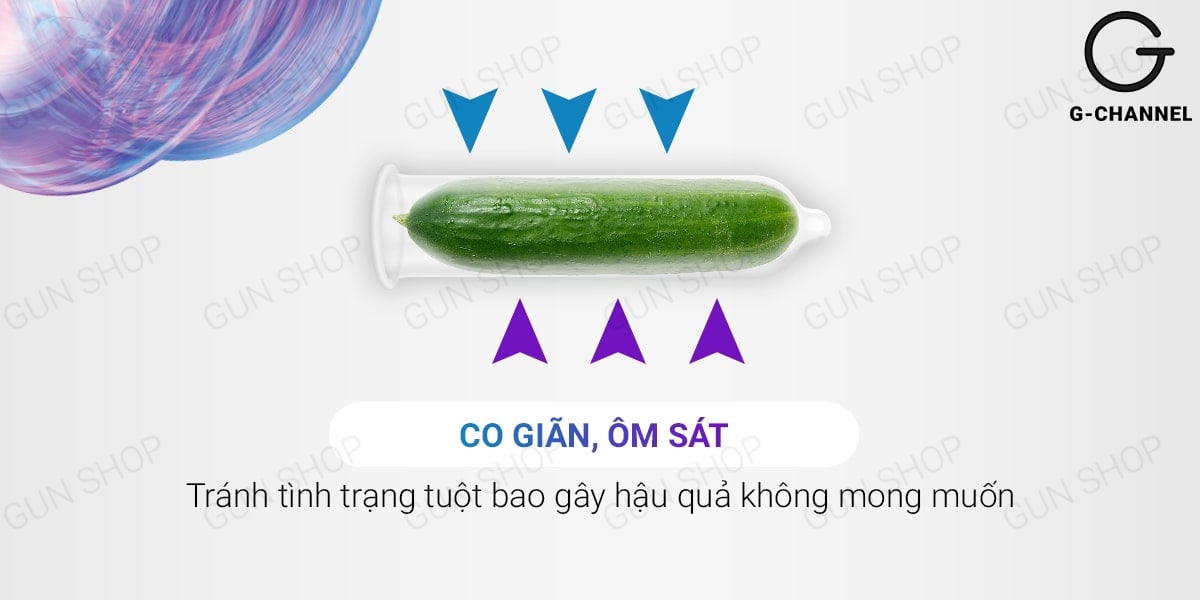 Cung cấp Bao cao su Shell Triple Mix - Siêu mỏng mát lạnh gân gai - Hộp 12 cái hàng mới về