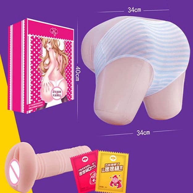 Mông giả bơm hơi bơm nước cực phê