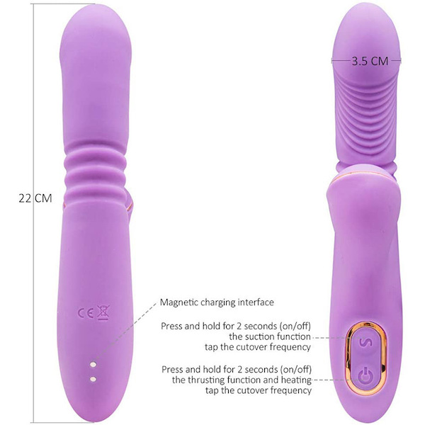 Cung cấp Dương Vật Giả DiBe Rung Ngoáy Thụt Sưởi Ấm Có Nhánh Bú Mút Nhật Bản chính hãng