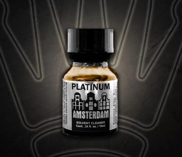 Amsterdam Platinum poppers 10ml USA chính hãng cao cấp Top Bot