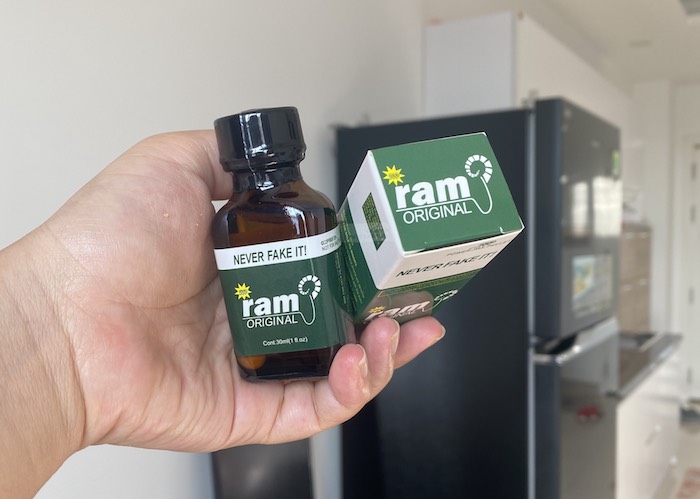 Bán Popper Ram Original 30ml chính hãng Never Fake It PPP hàng xách tay