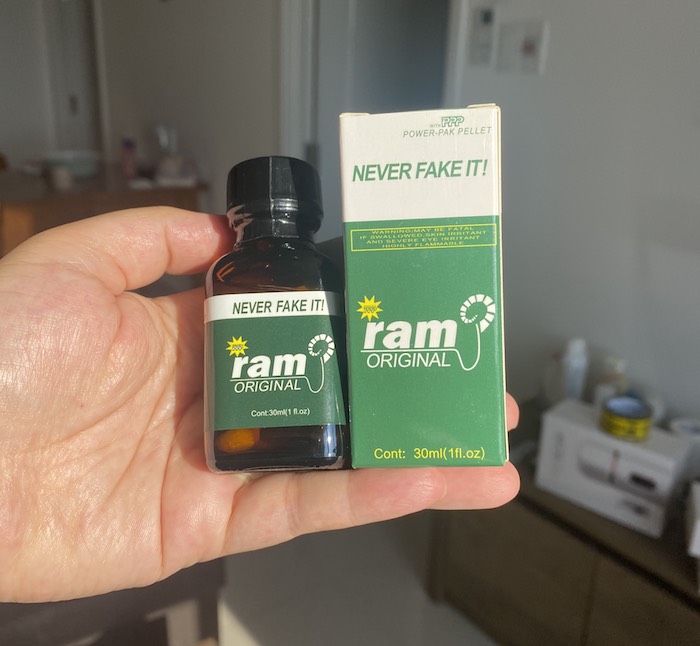 Bán Popper Ram Original 30ml chính hãng Never Fake It PPP hàng xách tay