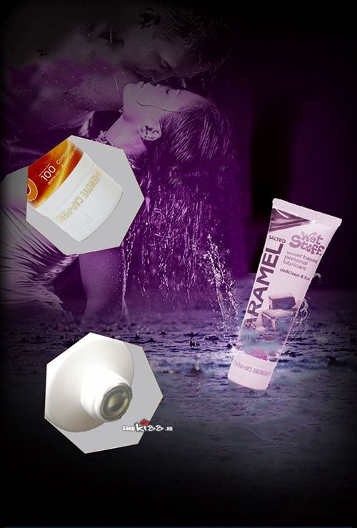 Gel bôi trơn Caramel Vị Mặn thơm ngon kích thích quan hệ miệng