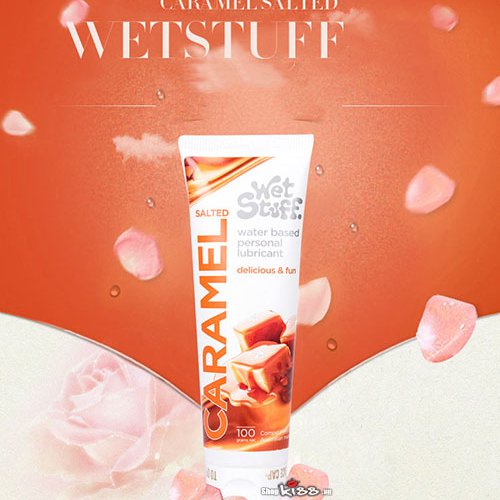 Gel bôi trơn Caramel Vị Mặn thơm ngon kích thích quan hệ miệng
