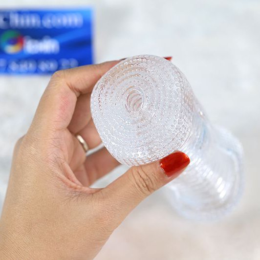 cốc thủ dâm trong suốt 2 đầu silicon cao cấp nhỏ gọn tiện lợi