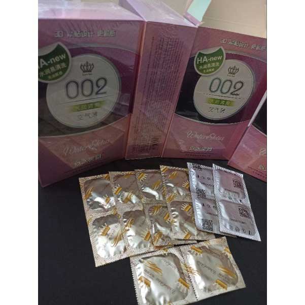 Bao cao su HA 002 Water Lotus mỏng nhẹ an toàn thoải mái
