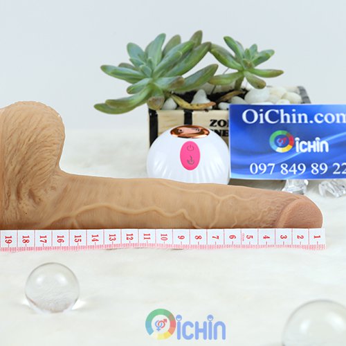 Dương vật giả gắn tường YEAIN rung thụt điều khiển từ xa tỏa nhiệt