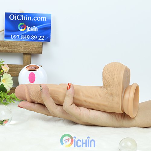 Dương vật giả gắn tường YEAIN rung thụt điều khiển từ xa tỏa nhiệt