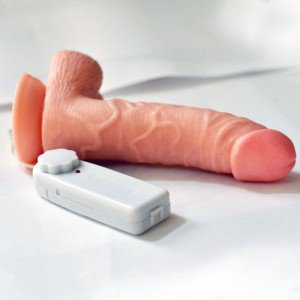 Dương vật giả rung xoay gắn tường điều khiển từ xa tiện lợi